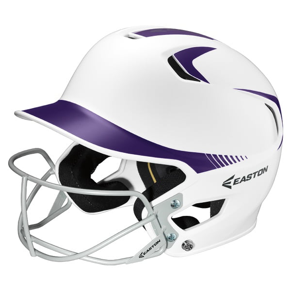 EASTON Z5 Softball Batters Helmet Mask Silver 